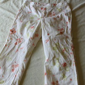 Liz Claiborne floral capri